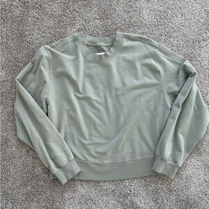 Abercrombie & Fitch Sage Green Crewneck